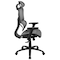Flash Furniture Office Chair, Mesh, Gray H-LC-1388F-1K-GY-GG - alternate 4